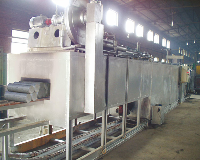 高效節(jié)能鋁棒加熱爐、長(zhǎng)棒熱剪爐